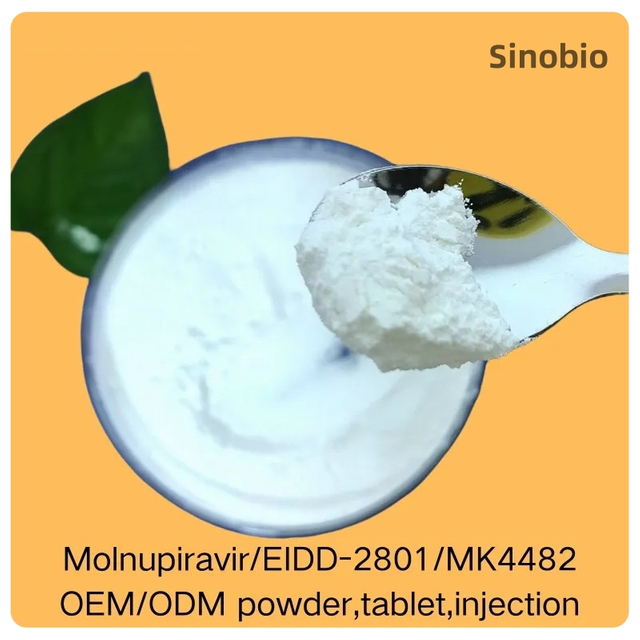 Заводская поставка порошка молнупиравира Eidd-2801/Mk4482 99% CAS 2492423-29-5