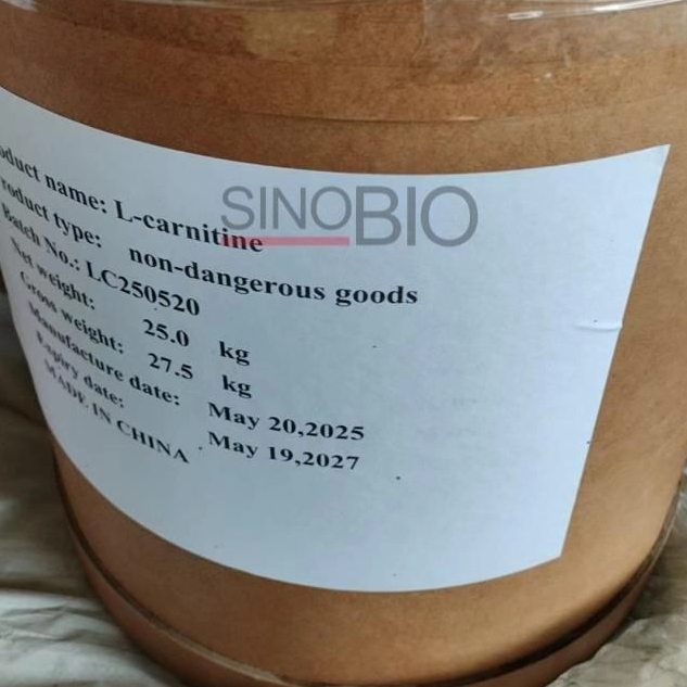 Пищевой порошок L-карнитина из Китая для энергетических напитков и закусок