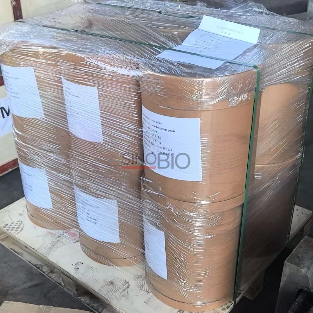 Пищевой порошок L-карнитина из Китая для энергетических напитков и закусок